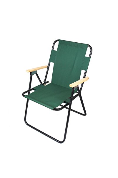 HUNDEMİR Hundemir Ahşap Kolçaklı Kamp Sandalyesi Yeşil