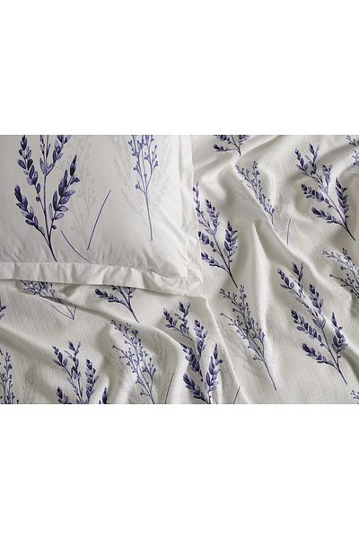 Doqu Home Lara Pike Flora Single Set - White