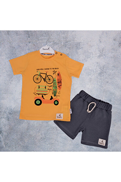 lorio kids Set pentru bebeluși - Imprimat pentru biciclete, partea de sus și ...