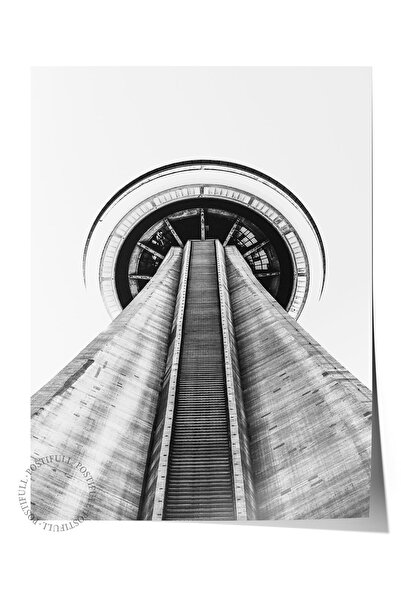 Postifull Ασπρόμαυρη αρχιτεκτονική αφίσα - χωρίς πλαίσιο, καλλιτεχνική εκτύπω...