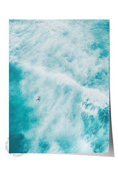 Postifull Poster bez okvira, letnja tematska slika br. 54, fotografija svetlu...