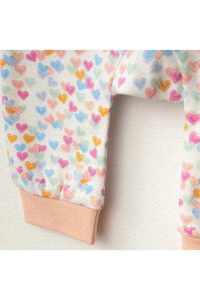 Crazy Baby Ribbed Love Jumpsuit