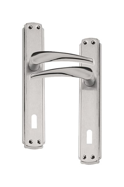 Çelik Accessories Ktx-2299 Bravo Silver Door Handle - Room-86