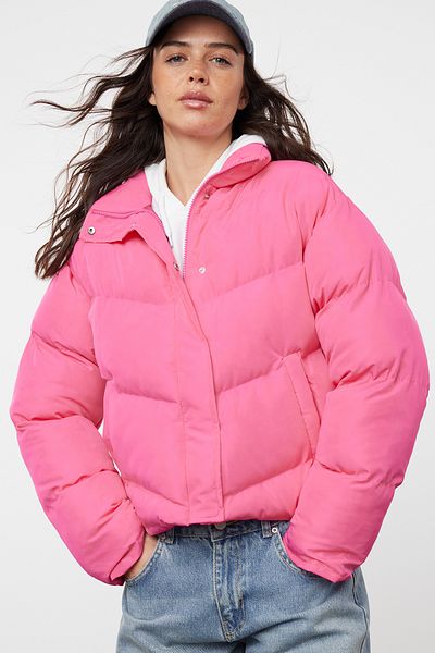 Bershka Pink Winter Jackets Styles Prices Trendyol