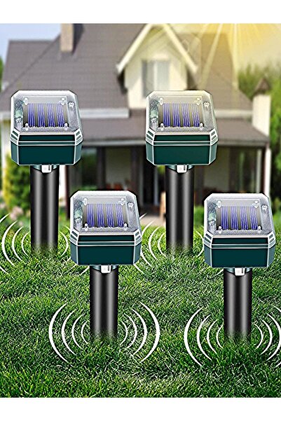 Genel Markalar Güneş Enerjili Ultrasonic Köstebek Fare Yılan ve Haşere Kovucu