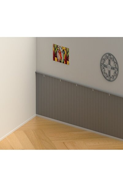 TNCN Mobilya Milas Dekoratif Duvar Paneli ( 10,4 X 105 Cm x 5 Adet ) Boyanabilir Ahşap 8 Mm Ham Mdf Duvar Paneli