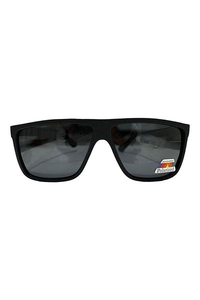 Silvio Monetti Men's Sunglasses - Black Matte UV400, Model615308