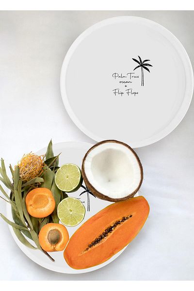 The Mia 30 Cm Summertime Serving Plate - Smr0015