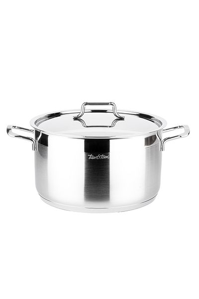 Tantitoni PREMIUM Stainless Steel Deep Pot - 24x14cm