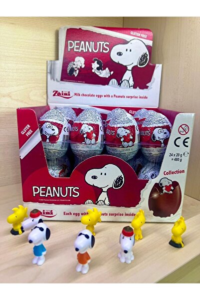 Zaini Snoopy (Peanuts) Çikolatalı Sürpriz Yumurta 3*20gr