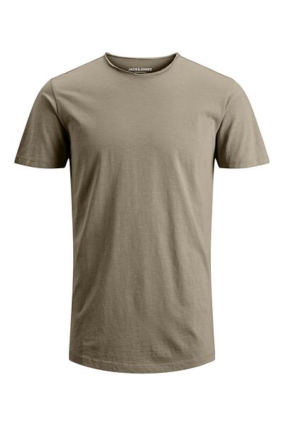 Jack & Jones T-Shirt Einfarbiges Rundhals-T-Shirt