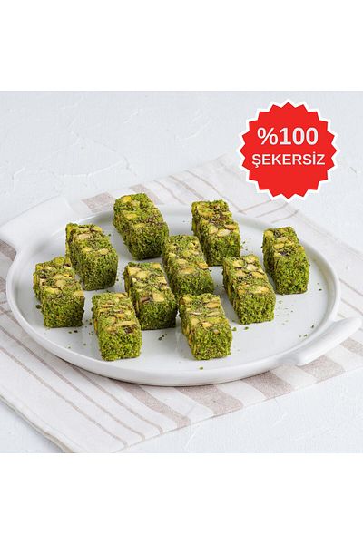 BULUTLAR KURUYEMİŞ Sugar Free Oscar Turkish Delight with Pistachios