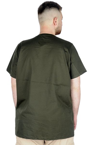 ModeXL Mode Xl Μπλουζάκι μεγάλου μεγέθους V λαιμόκοψη 20032 Χακί