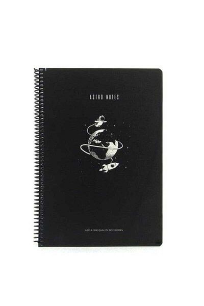 Gıpta Astro Notes Spiral World Carton Cover 100 coli A4 Caiet cu rigle