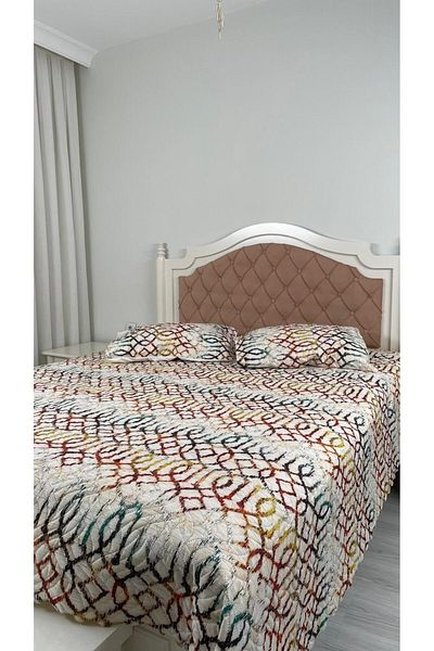 bursa çeyiz Kapiteone 3 Piece Bed Cover Set