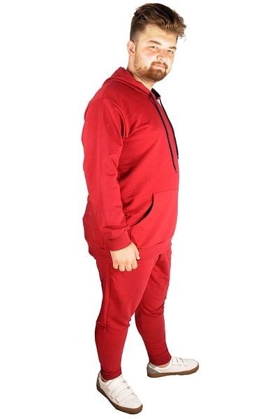 ModeXL Mode Xl Φούτερ μεγάλου μεγέθους Darpaça 20507 Claret Red
