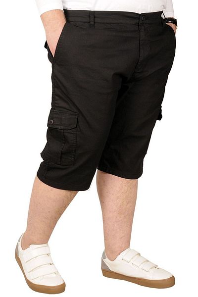 ModeXL Capri pentru bărbați de mărime mare Mode Xl - Classic 21401 Negru