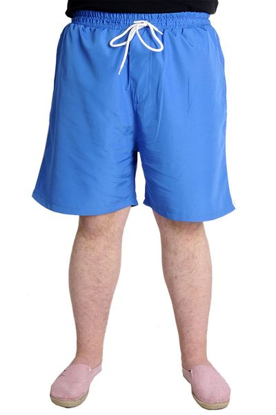 ModeXL Σορτς κολύμβησης Mode XL Plus Size Λευκή γραμμή 21451 Μπλε