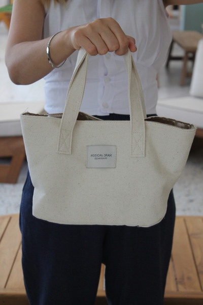 citycenterfashion Geantă organică mini din pânză pentru femei - cty-lbn-6045
