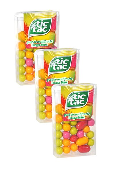 Tic Tac 18 g Fruit Mixed Candy - Special Series Mix Fruit, X 3 Advantage Package