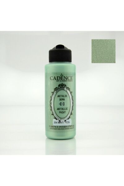 Cadence 204 Mint Yeşili 120ml Metalik Boya