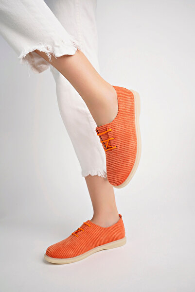 Freemax Comfortable Women's Ballerinas - Silicone Sole, Ppl.200 Orange Casual Shoes