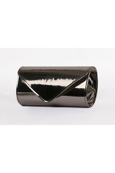 bibags Platinum Mirror Evening Dress Bag