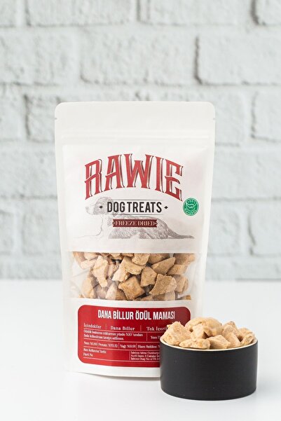 Rawie Dana Billur Köpek Ödül Maması, Freeze Dry, %100 Doğal, 40G