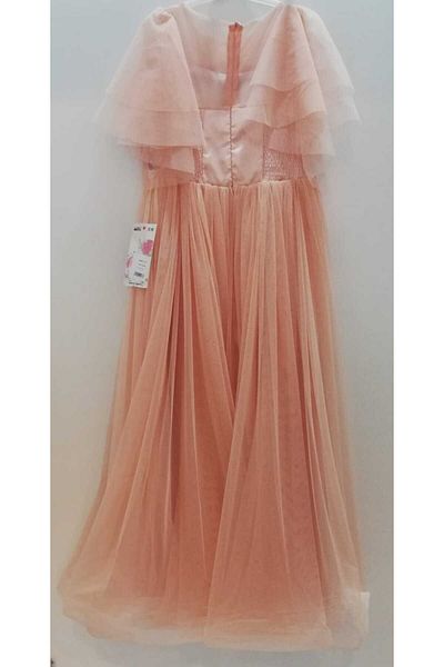 Güler bebe Long Gathered Evening Dress