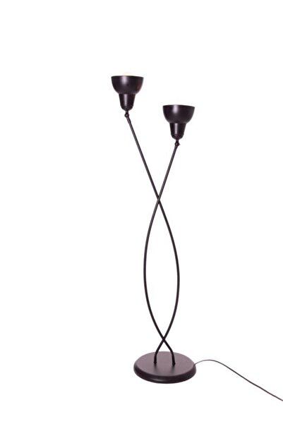 Umur Aydınlatma Lav 2'li Siyah Lambader