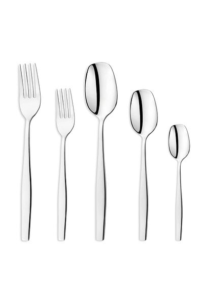 Schafer Sheen 60 Piece Cutlery Set-Silver27