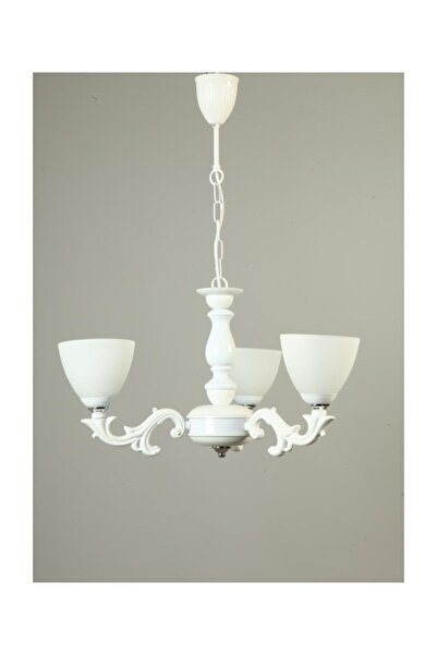 Umur Aydınlatma Bikom 3'lü beyaz avize