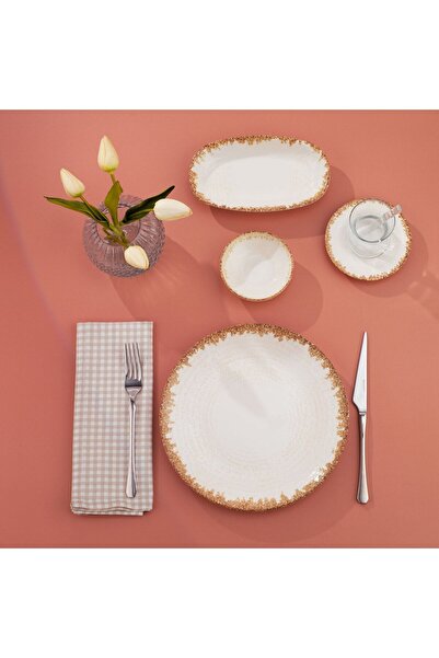 Schafer Farina Kahvaltı Takımı-32 Parça-Bej