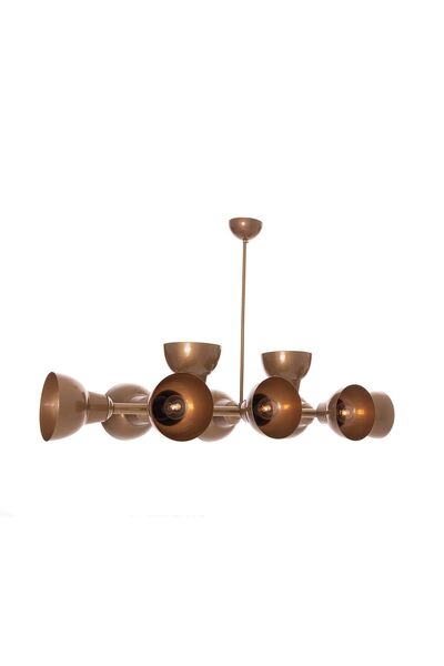 Umur Aydınlatma Lav 10'lu Eskitme Büyük Avize Sarkıt