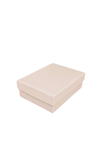 ÖZER KUTU Krem Sert Kolye& Mini Set Kutusu 24 Lü Paket( Içi Süngerli )