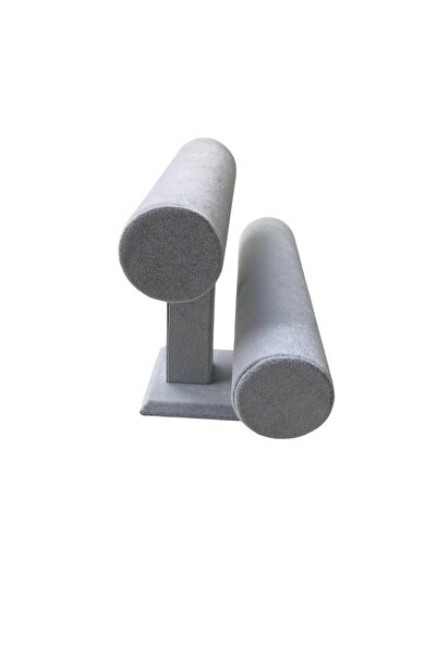 ÖZER KUTU Double Suede Bracelet Stand (grey)
