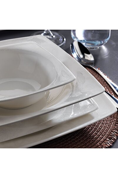 Schafer Beth Yemek Takımı-56 Parça-beyaz-2