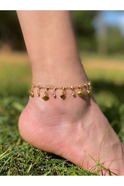 Beykan SALLANTILI FİGÜRLÜ ALTIN KAPLAMA HALHAL