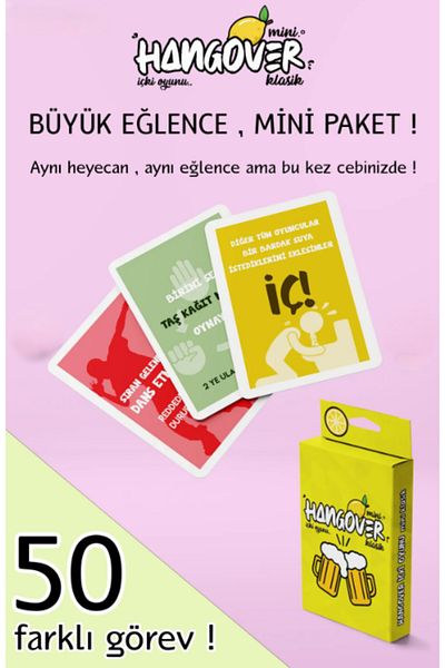 DÜKKAN DESİGN Classic Mini Hangover Game