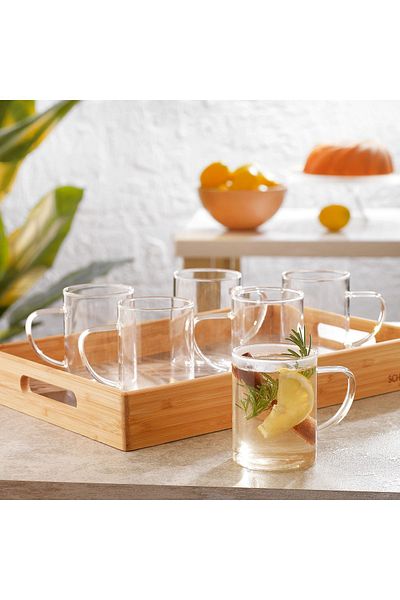Schafer Smiley 6-Piece Glass Set 220 Ml-6 Pieces