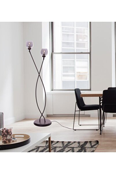 Umur Aydınlatma Lins 2'li Siyah Lambader