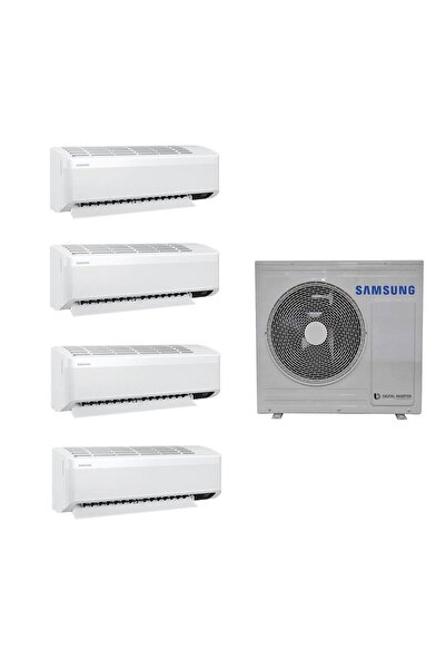 Samsung Wind Free Multi 1+4 Sistem (AJ100TXJ5KH/EA) 9+9+12+12 Btu 10 kw Dış Ü...