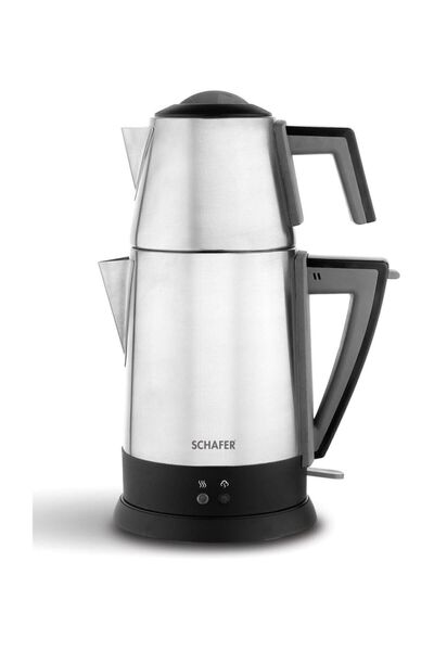 Schafer 25001 Teepoint Electric Tea Maker Inoxsilver