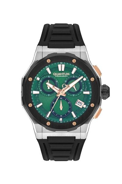 Quantum HNG1082-371 Silicone Cord Men's Wristwatch Function 1857