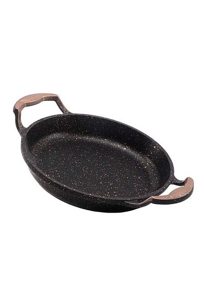 OMS 18-20cm Copper Casting Pan Set - Capless Granite