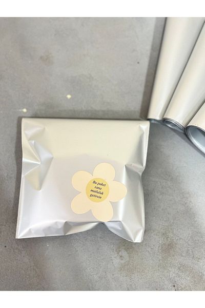Meyofficial Gray Color Gift Package 20*25 cm 10 pieces