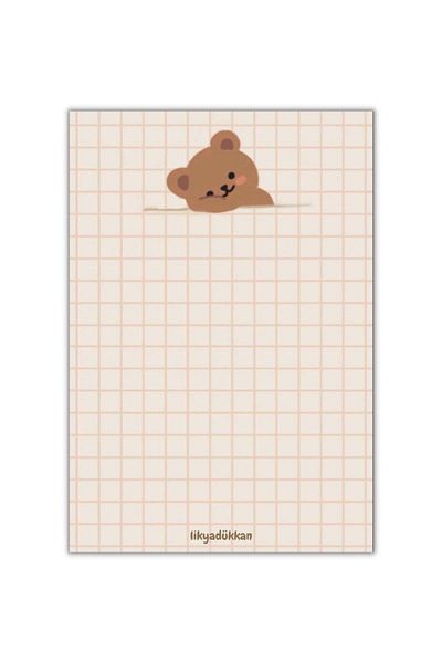 LikyaDükkan Memopad Pull-Pull A6 حجم 50 ورقة المفكرة