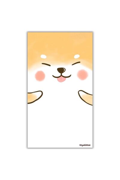 LikyaDükkan Memopad Pull-Pull A5 Size 50 Sheets Notepad