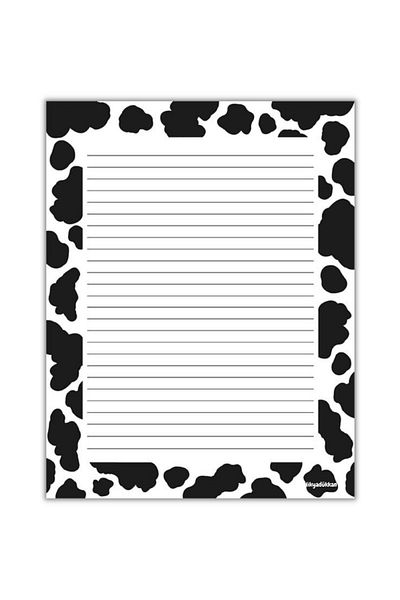LikyaDükkan Bloc de note Memopad Pull Tear Dimensiune A4 50 de coli