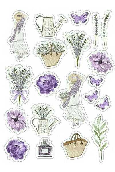 LikyaDükkan Flori florale Good Mood Design personalizat autocolant autocolant